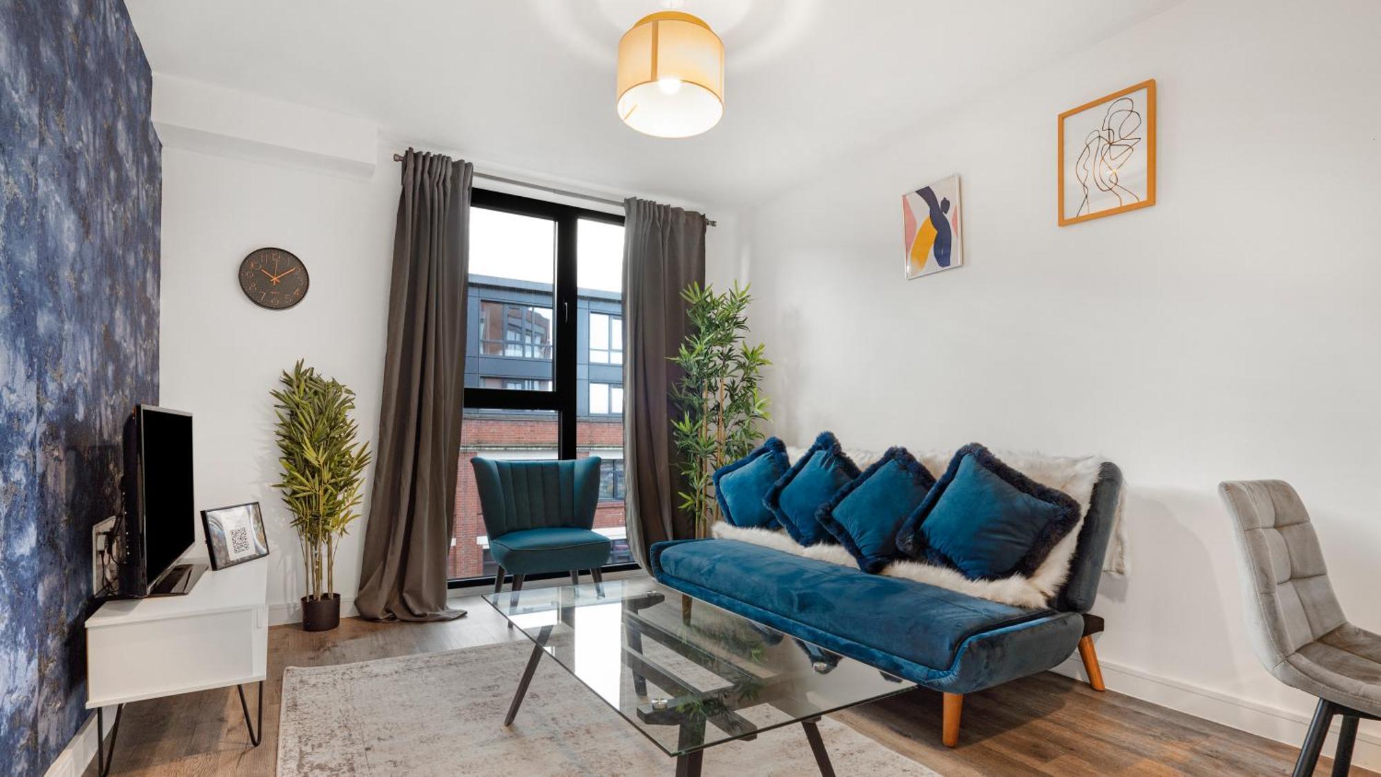 Апартаменты Oceanic Bliss: 2 Bed 2 Bath + Free Park + Netflix Бирмингем Экстерьер фото