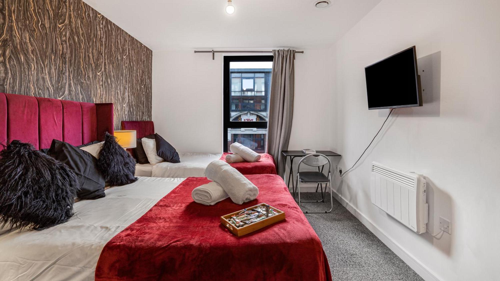 Апартаменты Oceanic Bliss: 2 Bed 2 Bath + Free Park + Netflix Бирмингем Экстерьер фото